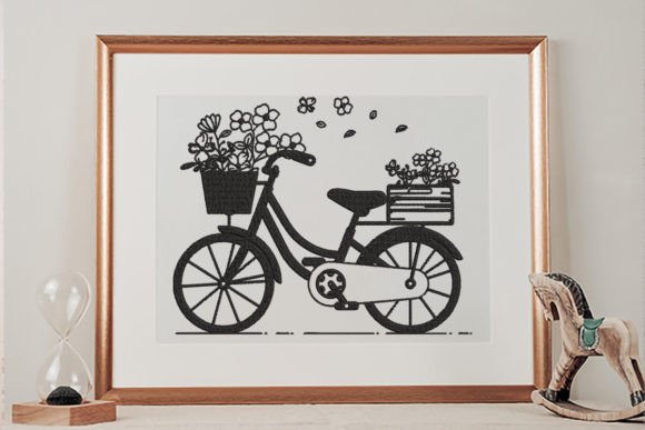 Bike Flowers: A Seasonal Embroidery Design Review