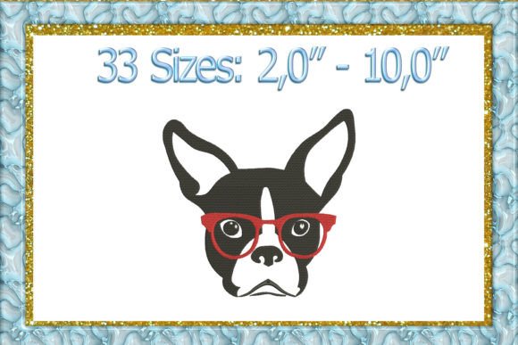 Boston Terrier Glasses