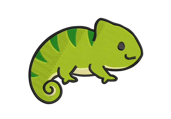 Cute Baby Chameleon