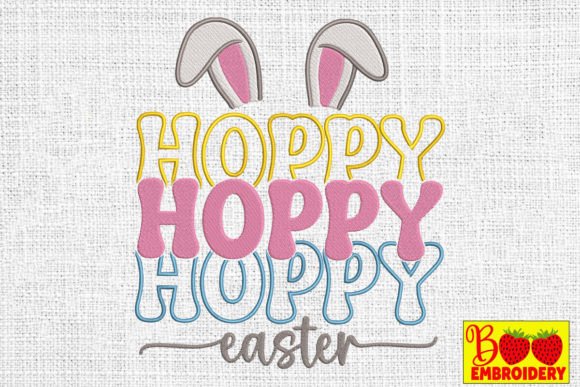 Hoppy Easter: A Seasonal Embroidery Design Review