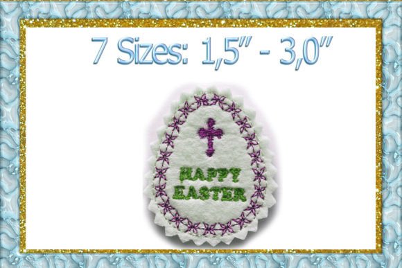 ITH Easter Egg Feltie