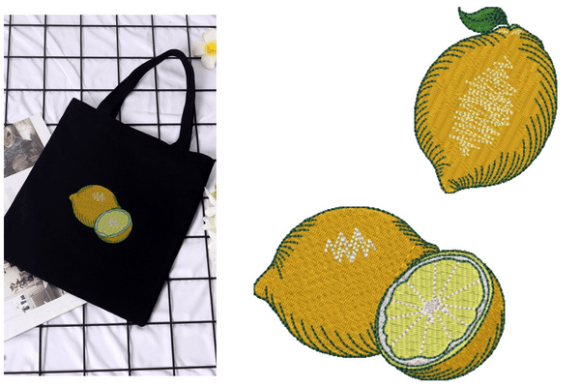 Lemon with Leaf