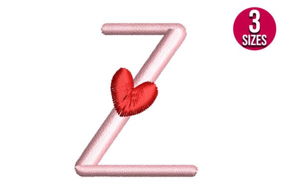 Letter Z with Heart: A Small Business Embroidery Review