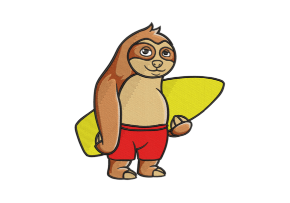 Surf’s Up, Sloth: A Playful Brand Patch That Works