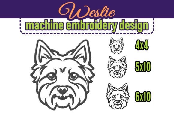 West Highland White Terrier Face